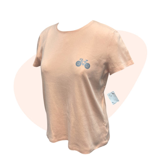 Reflective Tee #37 - Pastel Peach - Size L